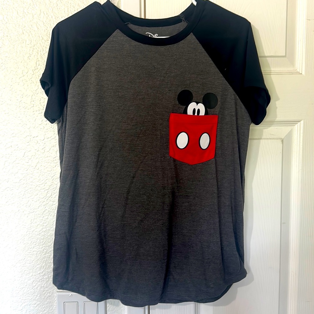 Disney Mickey Mouse Pocket Tee Shirt